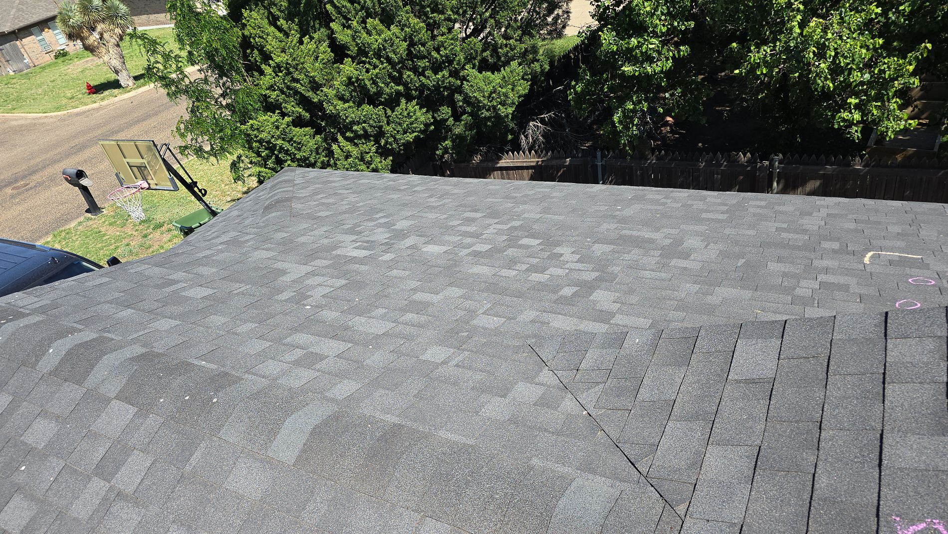 Borger Storm Damage Restoration before 2